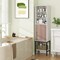 57 Inch Bathroom Tall Cabinet with and 3-Position Storage Adjustable Shelves and 1 Door